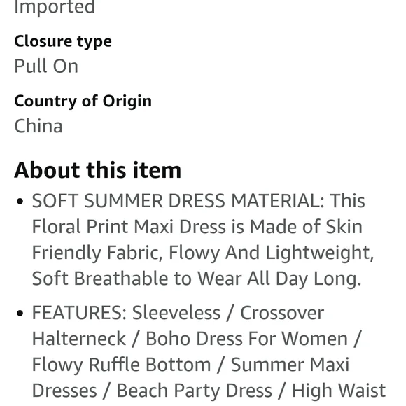 Grace Karin Floral Halter Maxi Dress - Multicolor - Picture 3 of 5